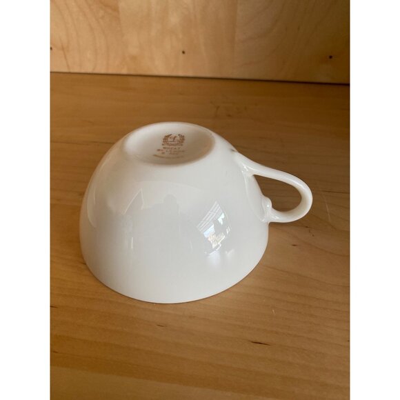 Lenox Wheat Cup & Saucer Set – Mid-Century 1950s–60s Ivory China 24K Gold Trim U - Picture 10 of 11